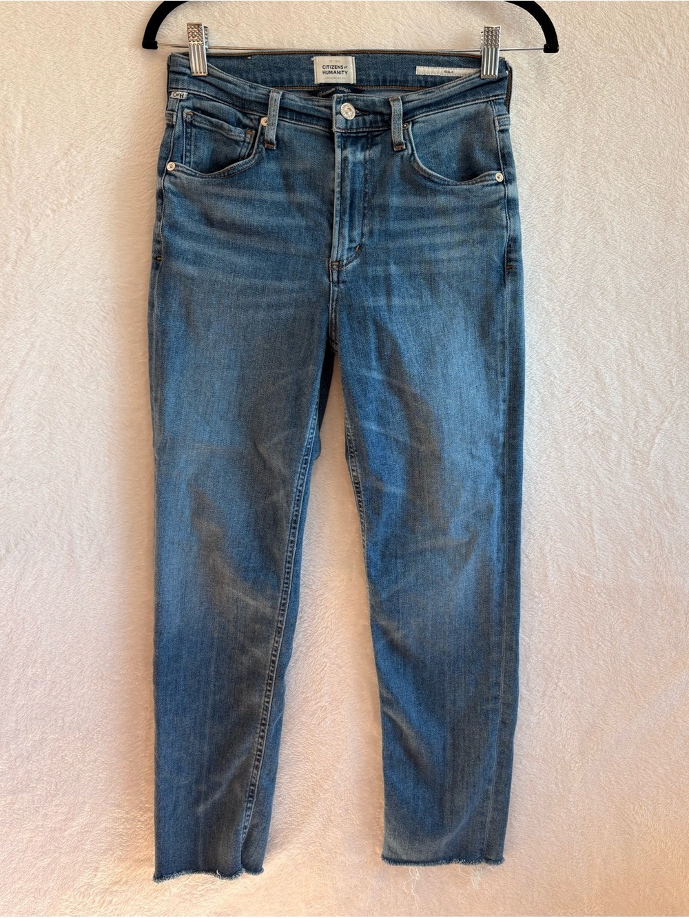 Citizens of Humanity Isola Straight Jeans Women's Size 26 Medium Wash Denim